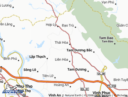 MICHELIN Hoa Sơn map - ViaMichelin