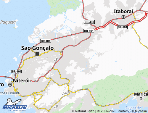 Mapa MICHELIN Tiradentes - ViaMichelin