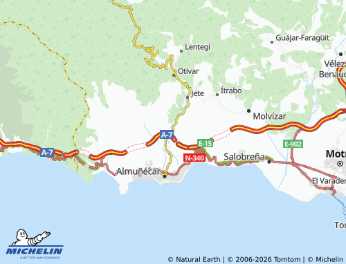 MICHELIN El Saucillo map - ViaMichelin