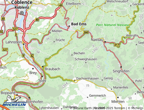 Mapa MICHELIN Becheln - ViaMichelin