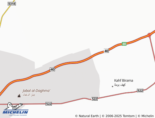 MICHELIN Al Risalah District map - ViaMichelin