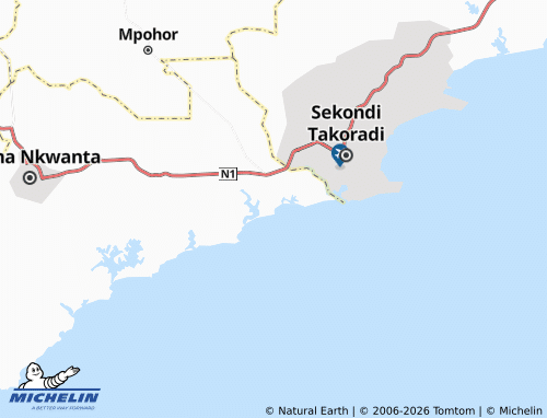 Mapa MICHELIN Adjua - ViaMichelin