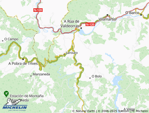 MICHELIN-Landkarte A Portela - ViaMichelin