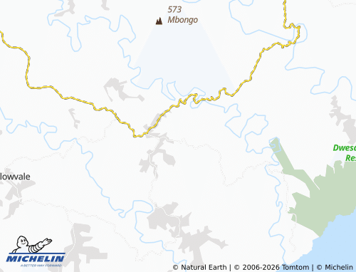 MICHELIN-Landkarte Kwilini - ViaMichelin
