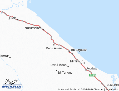 MICHELIN Kuta Lawah map - ViaMichelin