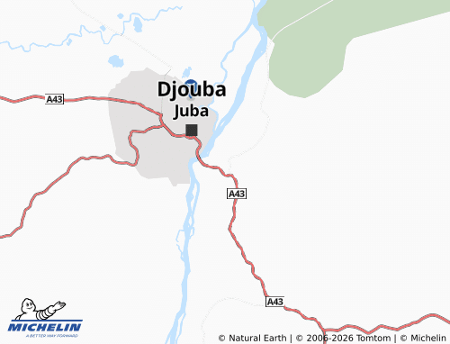 MICHELIN Gumba map - ViaMichelin