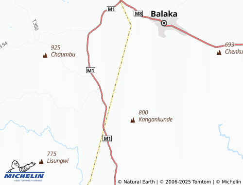 MICHELIN Mamboma map - ViaMichelin