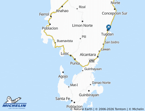 Mappa MICHELIN Poblacion - ViaMichelin