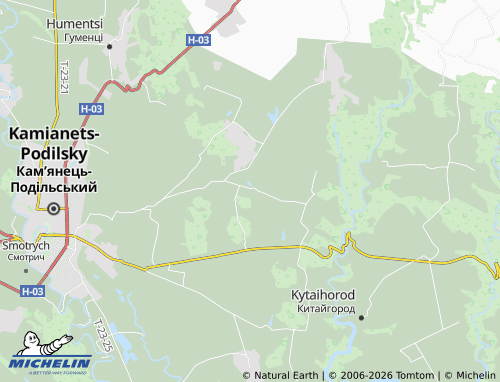 MICHELIN Kalynia map - ViaMichelin
