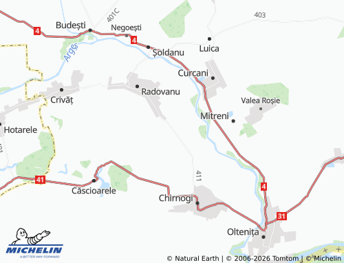 Mappa MICHELIN Valea Popii - ViaMichelin