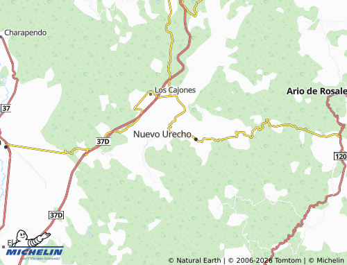 Mapa MICHELIN Villa Eréndira - ViaMichelin