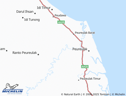 MICHELIN Paya Unou map - ViaMichelin