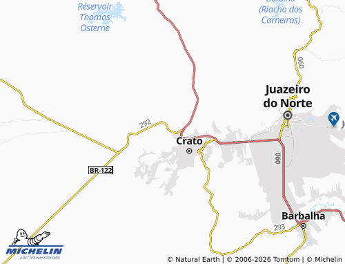 Mapa MICHELIN Gizélia Pinheiro - ViaMichelin