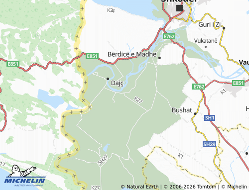 Mapa MICHELIN Mushan - ViaMichelin