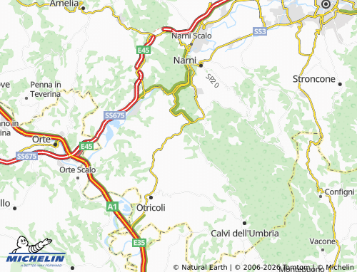 MICHELIN Vigne map - ViaMichelin