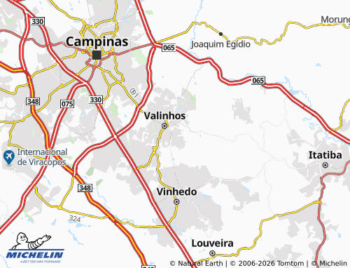 Mapa MICHELIN Chácara Nova Era - ViaMichelin