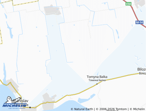 Mappa MICHELIN Doslidne - ViaMichelin