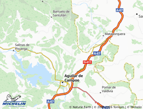 MICHELIN Nestar map - ViaMichelin