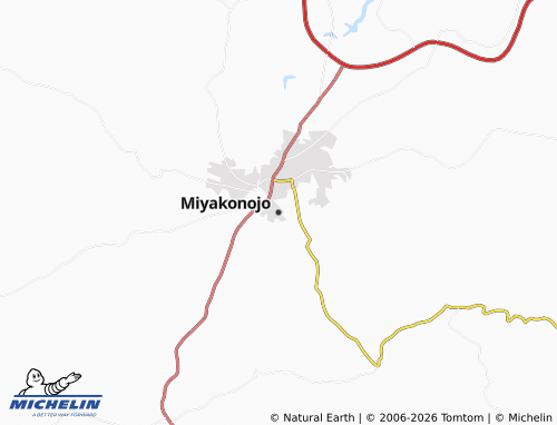 Mappa MICHELIN Miyakonojo - ViaMichelin