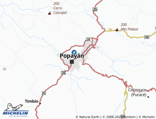 MICHELIN Bolívar map - ViaMichelin