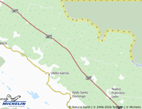 Mappa MICHELIN Nuevo Ojo de Agua - ViaMichelin