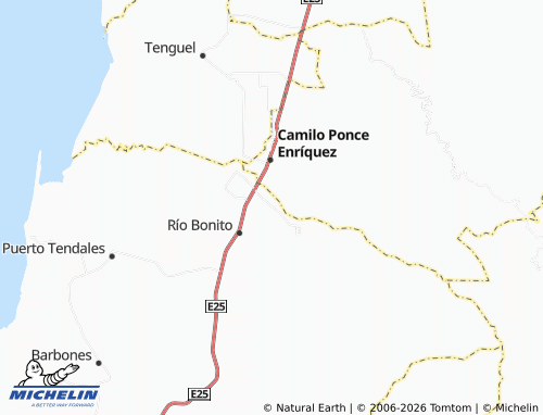 MICHELIN-Landkarte Chimborazo - ViaMichelin