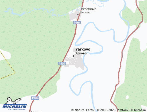 MICHELIN-Landkarte Yarkovo - ViaMichelin