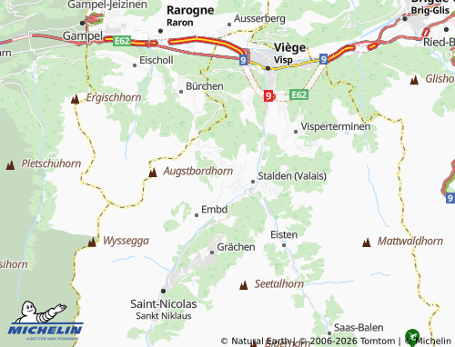 Mapa MICHELIN Törbel - ViaMichelin