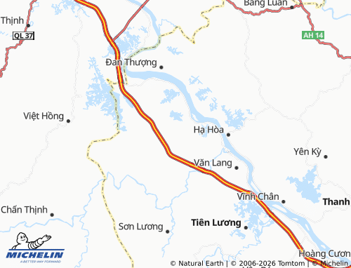Mapa MICHELIN Xuân Áng - ViaMichelin