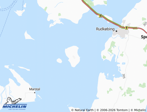 Mapa MICHELIN Strynø By - ViaMichelin