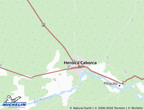 Mapa MICHELIN Palo Verde - ViaMichelin