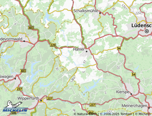 Kaart MICHELIN Gesenberg - ViaMichelin