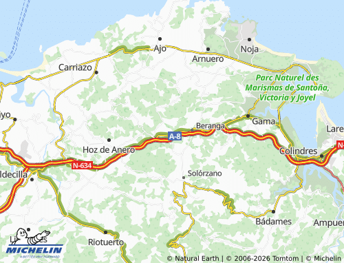Mapa MICHELIN Praves - ViaMichelin