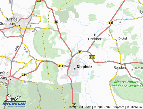 Kaart MICHELIN Falkenhardt - ViaMichelin