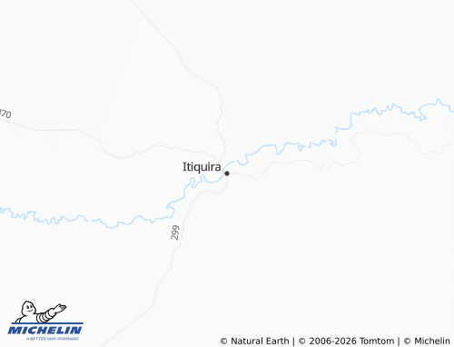 Mappa MICHELIN Itiquira - ViaMichelin