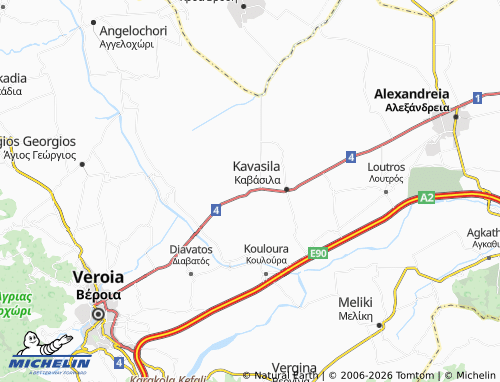 Carte MICHELIN Stavros - ViaMichelin