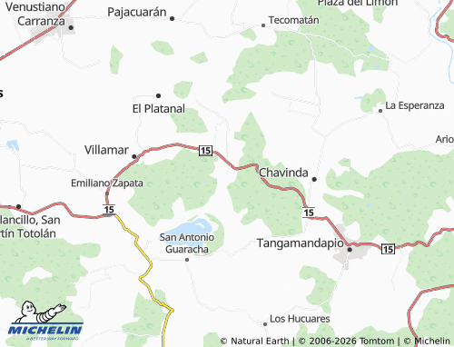 Mapa MICHELIN Cerrito Colorado - ViaMichelin