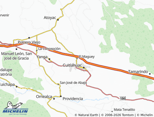 Mappa MICHELIN El Maguey - ViaMichelin
