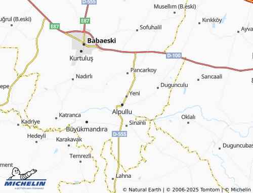 MICHELIN Yeni map - ViaMichelin