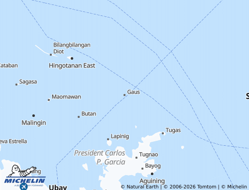 MICHELIN Gaus map - ViaMichelin