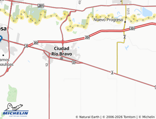 Mappa MICHELIN Fidel Velázquez - ViaMichelin