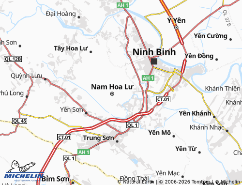 Mapa MICHELIN Ninh Hải - ViaMichelin