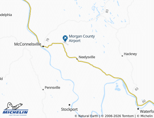 Carte MICHELIN Neelysville - ViaMichelin