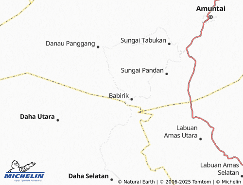 MICHELIN Teluk Limbung map - ViaMichelin