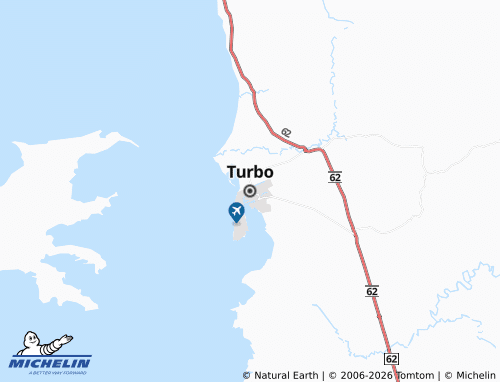 Carte MICHELIN Turbo - ViaMichelin