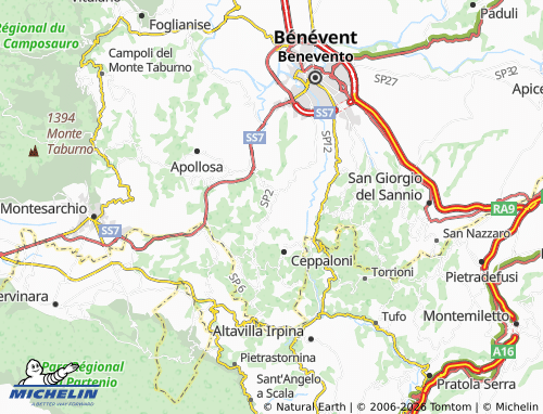 MICHELIN Russi map - ViaMichelin