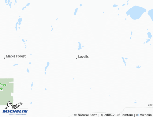 Mapa MICHELIN Lovells - ViaMichelin