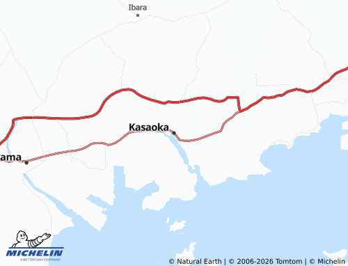 Carte MICHELIN Kasaoka - ViaMichelin