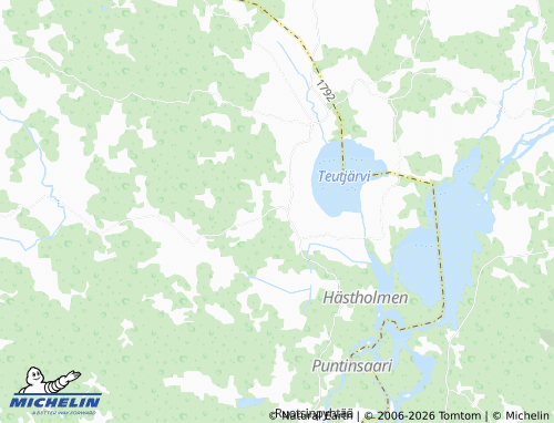 MICHELIN Kuninkaankylä map - ViaMichelin