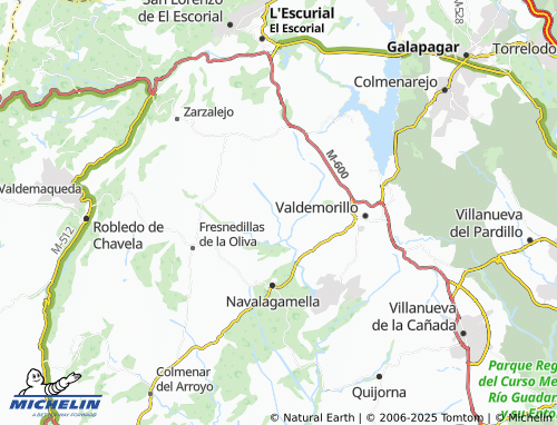 MICHELIN Los Barrancos map - ViaMichelin